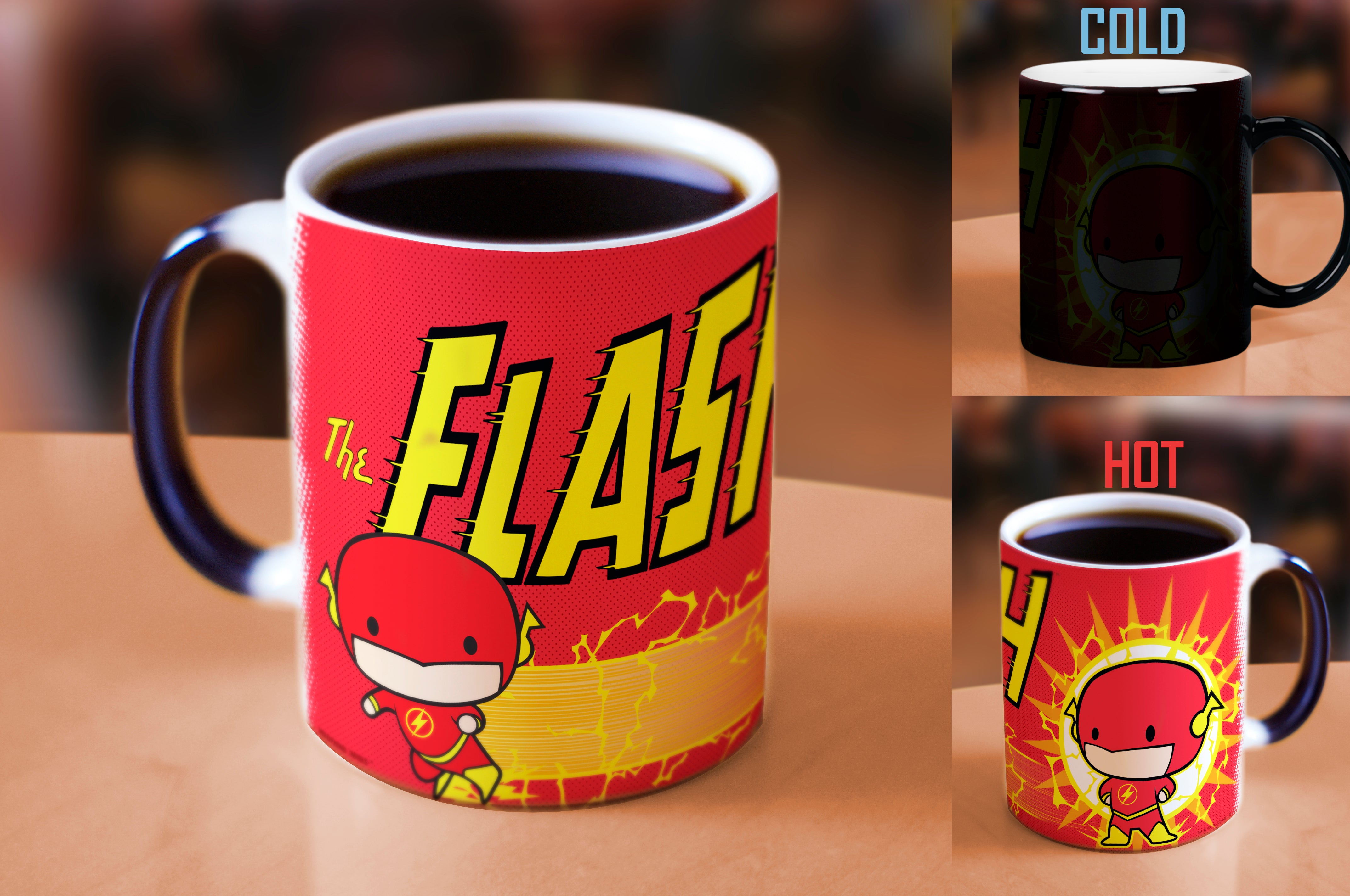 DC Comics (Justice League - Flash Cartoon) Morphing Mugs® Heat-Sensitive Mug MMUG641